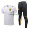 BVB Borussia Dortmund Polo d'Entraînement 22-23 Blanche Pour Homme